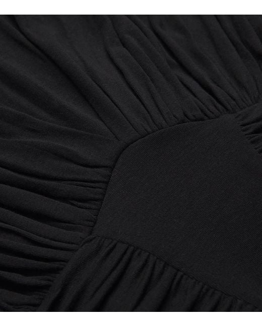 Agolde Black Abbi Bodysuit