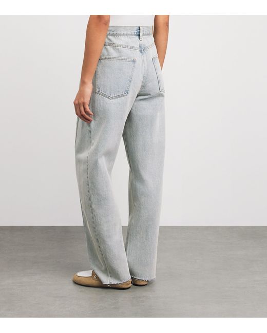 Sandro Gray Barrel Jeans