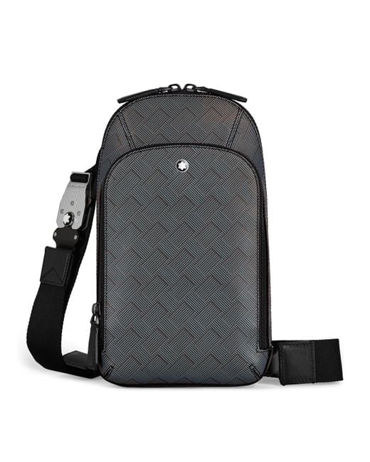 Montblanc Black Leather Extreme 3.0 Slingbag for men