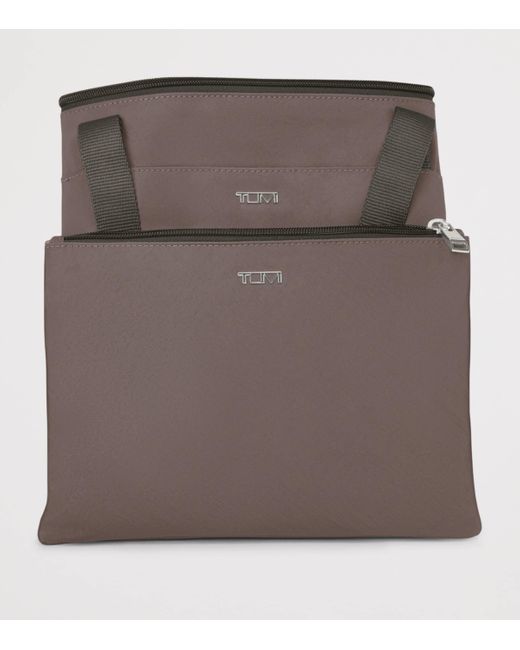 Tumi Brown Nylon Voyageur Just