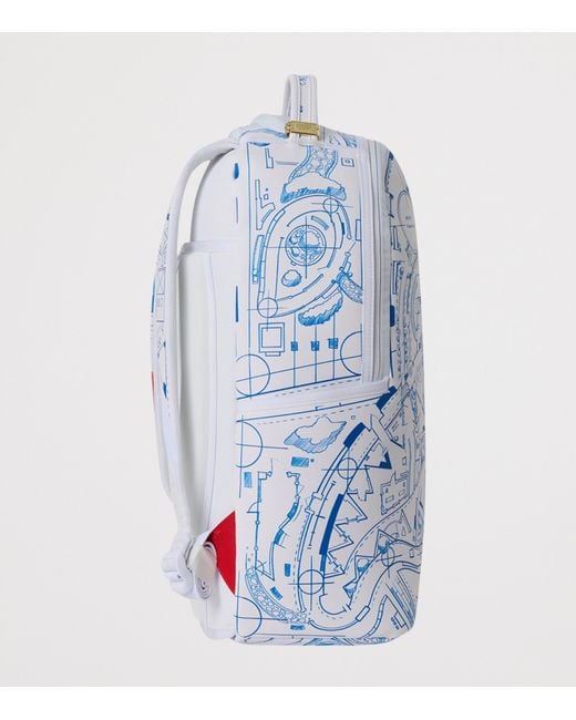 Sprayground Blue Frank Lloyd Wright Backpack