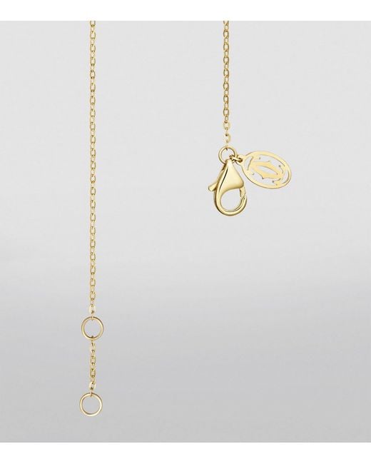 Cartier Metallic Mixed And Diamond Trinity Bracelet