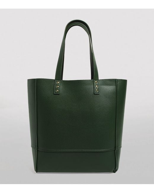 Harrods Green Fern Tote Bag
