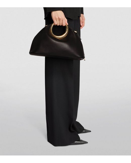 Jacquemus Black Leather Le Calino Top-handle Bag