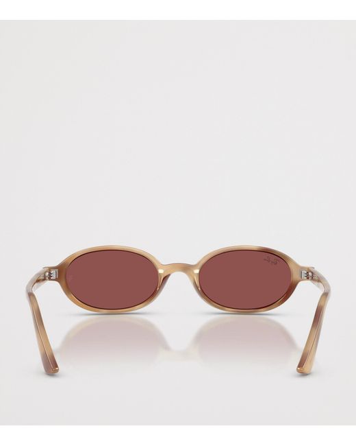 Ray-Ban Pink Rb4472 Khal Oval Sunglasses