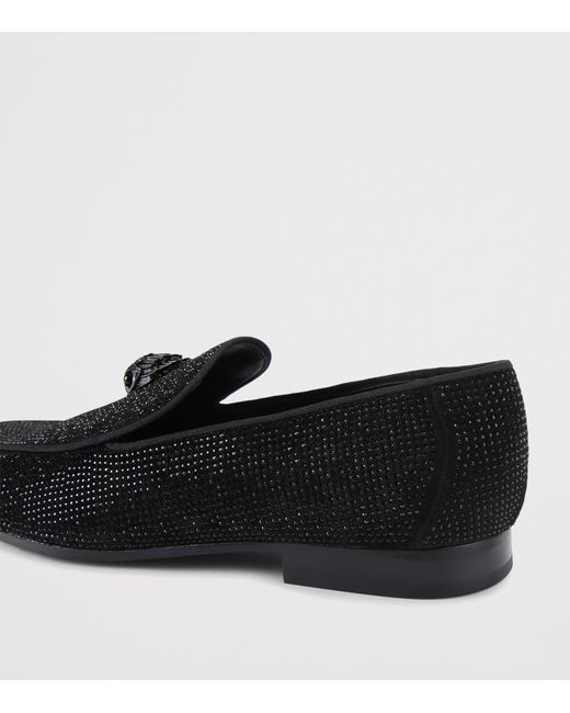 Kurt Geiger Black Embellished Hugh 2 Loafers