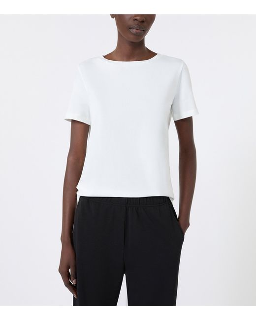 Weekend by Maxmara White Cotton T-Shirt
