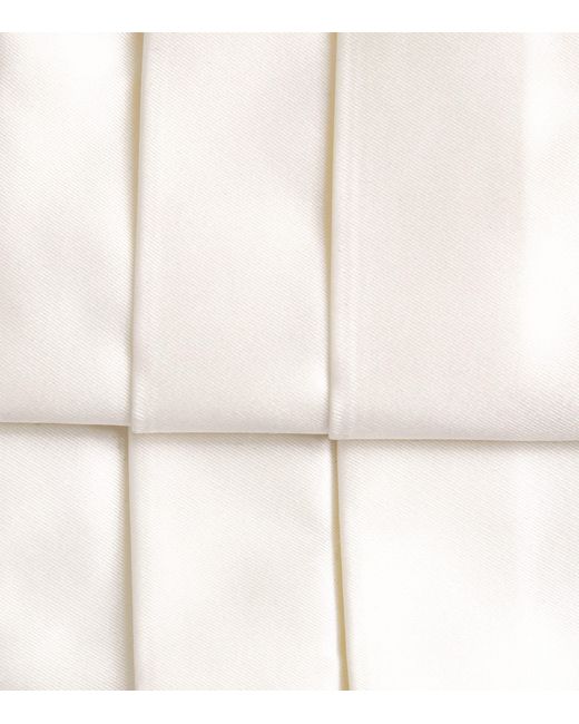Giorgio Armani White Silk Cummerbund for men