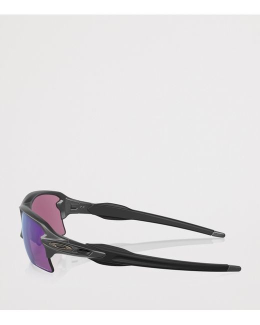 Oakley Green Flak 2.0 Xl Rectangle Sunglasses