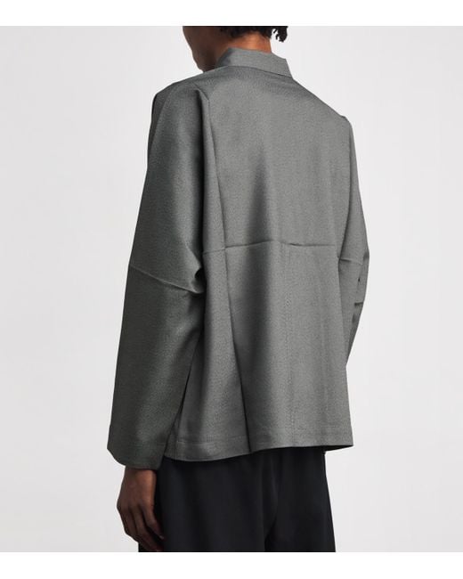 IM MEN Gray Compact Shirt for men