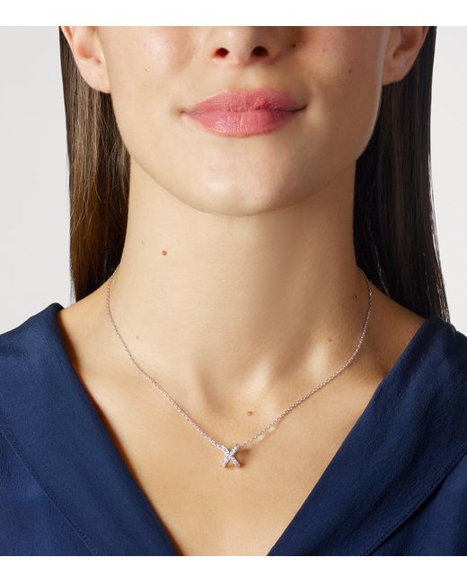 Chaumet Metallic And Diamond Jeux De Liens Necklace