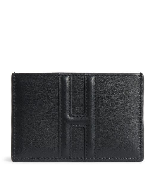 Harrods Black Leather Card Holder
