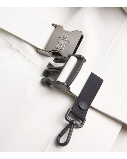 Moncler Natural Gore-Tex And Down Shearling-Hood Grenoble Ski Jacket