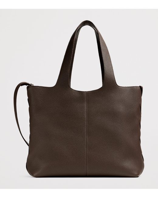 Bottega Veneta Brown Large Leather Diago Tote Bag for men
