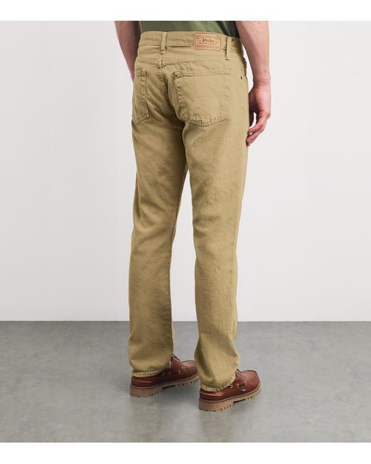 Polo Ralph Lauren Natural Hampton Relaxed Straight Jeans for men