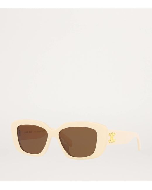 Céline Natural Rectangular Sunglasses