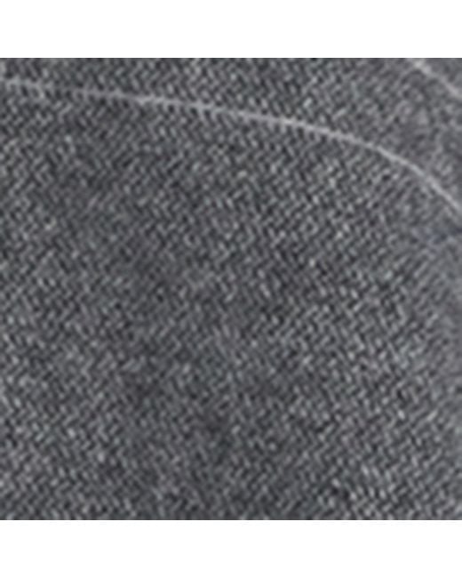 Max Mara Gray Wool-Blend Brenta Scarf
