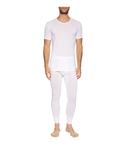Zimmerli of Switzerland White '286 Sea Island' Tank Top for men