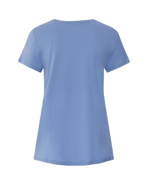 Hanro Blue Sleep & Lounge T-Shirt