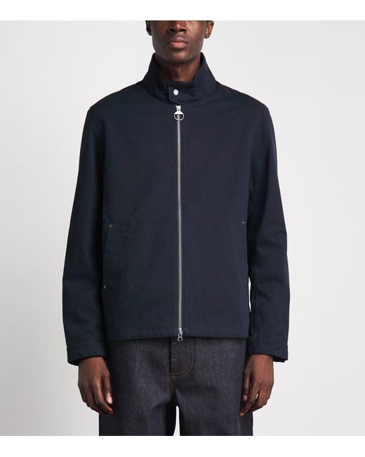 Barbour Blue Cotton Cordford Casual Jacket for men
