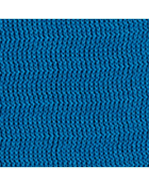 Chinti & Parker Blue Crochet Ibiza Midi Dress