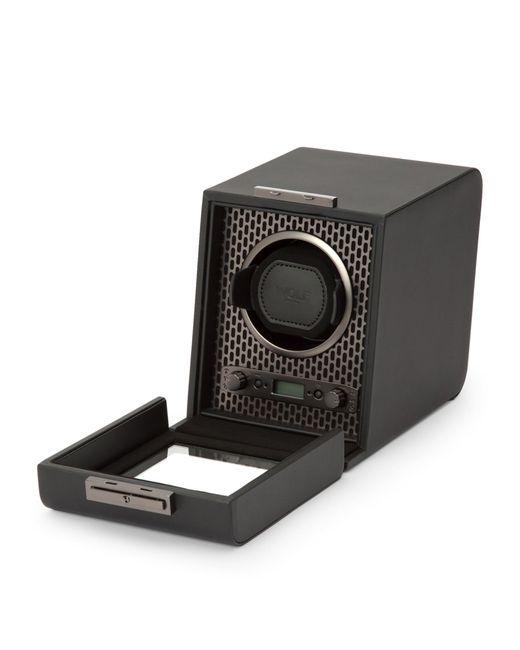 Wolf Black Axis Single Watch Winder