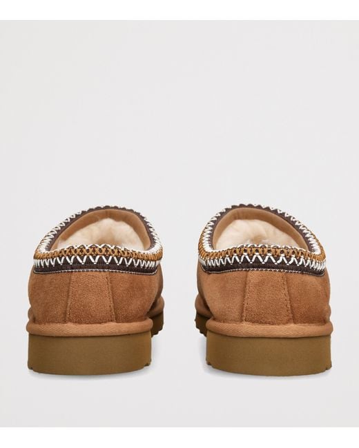 Ugg Brown Suede Tasman Ii Slippers for men