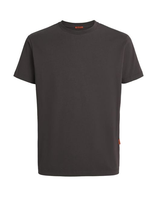 Barena Black Cotton T-Shirt for men