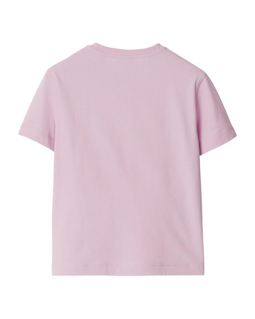 Burberry Pink Boxy T-shirt