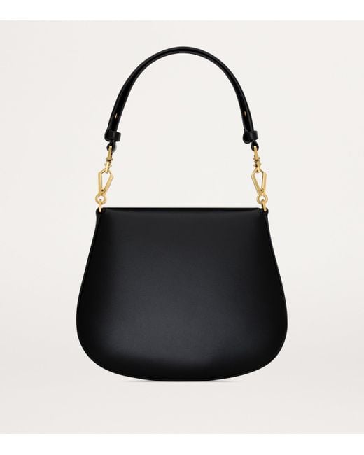 Saint Laurent Black Voltaire Top-Handle Bag