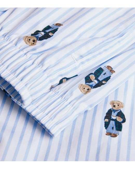 Polo Ralph Lauren Blue Polo Bear Lounge Trousers for men