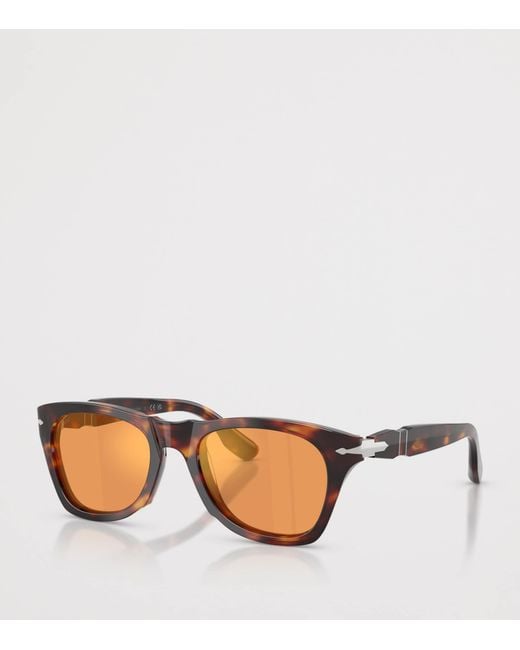 Persol Brown Tortoiseshell Phantos Sunglasses