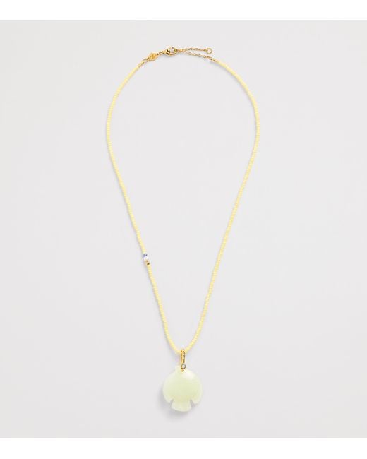 Anni Lu Metallic Plated Beaded Catch Of The Day Necklace