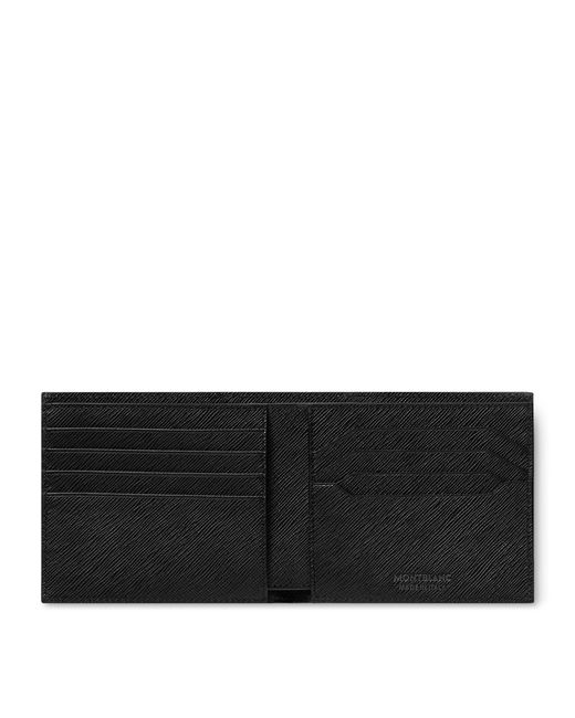 Montblanc Black Leather Sartorial Bifold Wallet for men