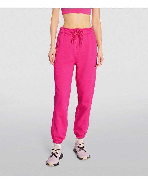 Adidas By Stella McCartney Pink Organic Cotton Sweatpants
