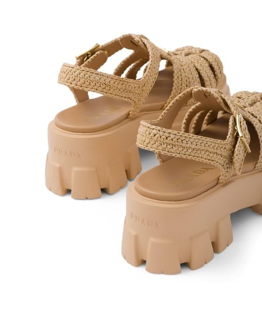 Prada Natural Sandali