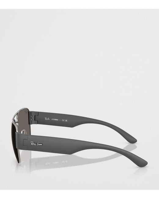 Ray-Ban Gray Rb3756 Square Sunglasses