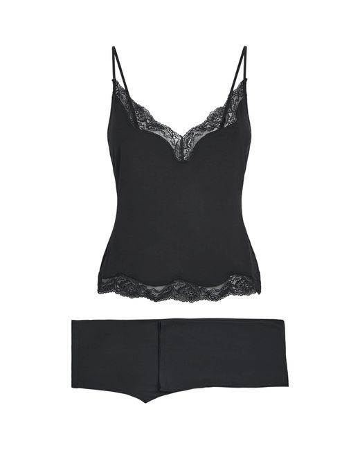 Skims Black Sleep Cami Pyjama Set
