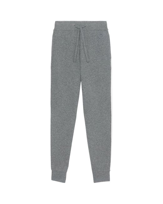 Burberry Cotton Logo Graphic Sweatpants in Grey (Gray) | Lyst