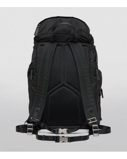 Prada Black Re-Nylon Backpack for men