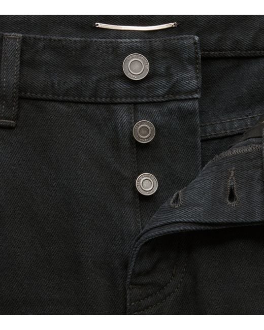 Saint Laurent Black Relaxed Slim Jeans for men