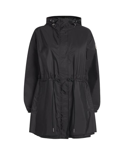 Moncler Black Hooded Weteau Jacket