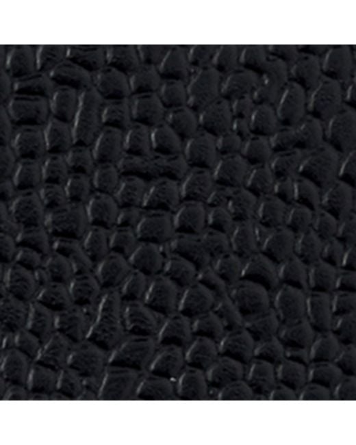 Mulberry Black Scotchgrain Passport Cover for men