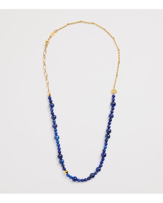 Anni Lu Blue Plated Deep Necklace