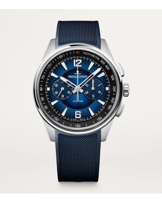 Jaeger-lecoultre Gray Stainless Steel Polaris Chronograph Watch for men