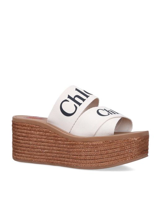 MICHAEL Michael Kors Kendrick Espadrille Wedge Sandals Navy Size 9.5M 193572168961 | eBay