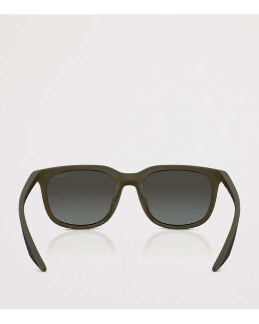 Prada Linea Rossa Gray Pillow Sunglasses for men