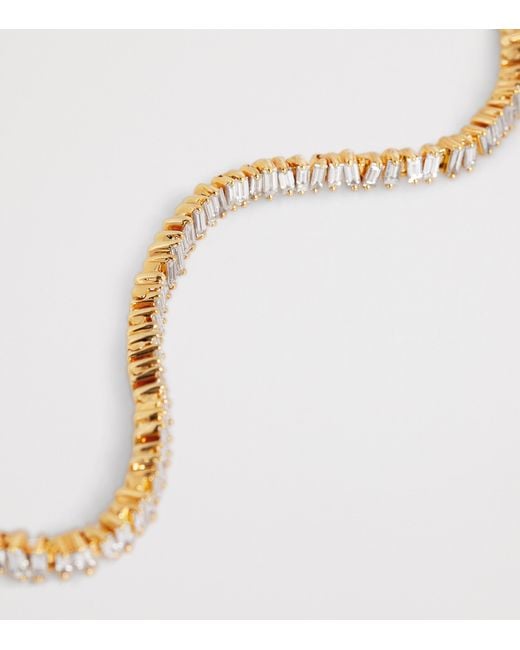 Suzanne Kalan Natural And Diamond Classic Tennis Bracelet