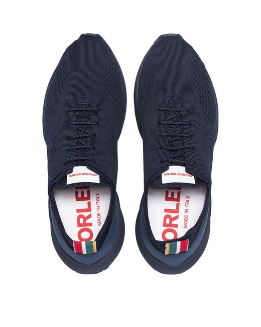 Orlebar Brown Blue Somerled Sneakers for men
