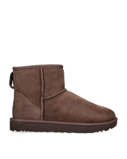 Ugg Brown Suede Classic Mini Ii Boots